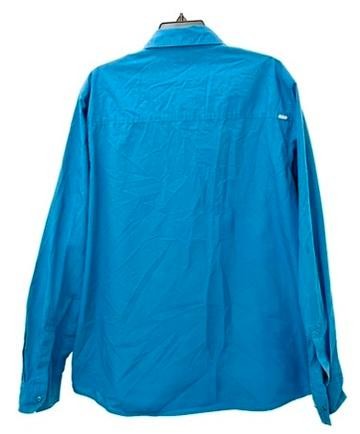 5.11 Tactical Shirt Mens Large Blue Long Sleeve Snap Button Casual Outdoor