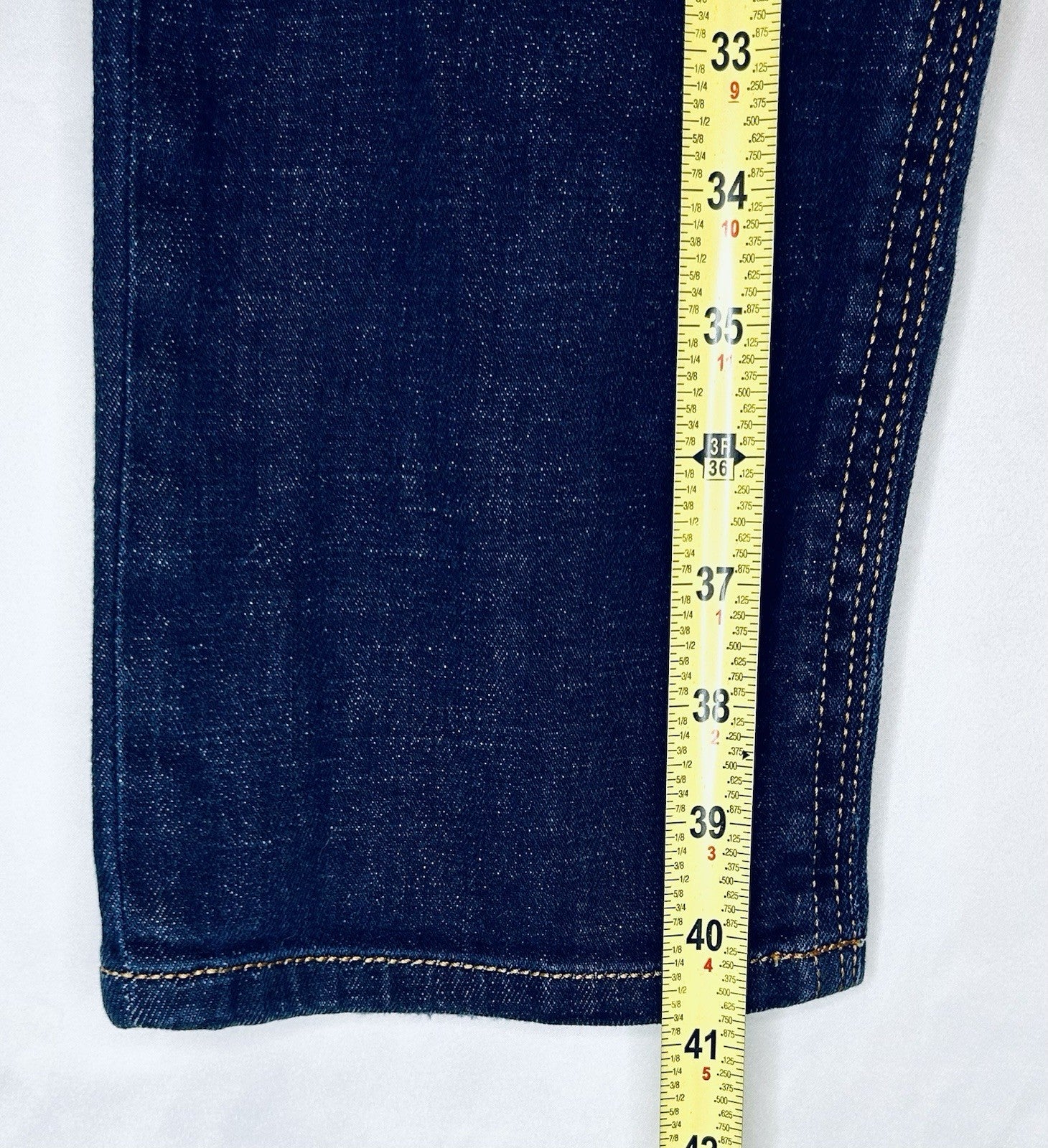 Diesel Jeans Thanaz Men’s 36x32 Slim Skinny Fit Dark Wash