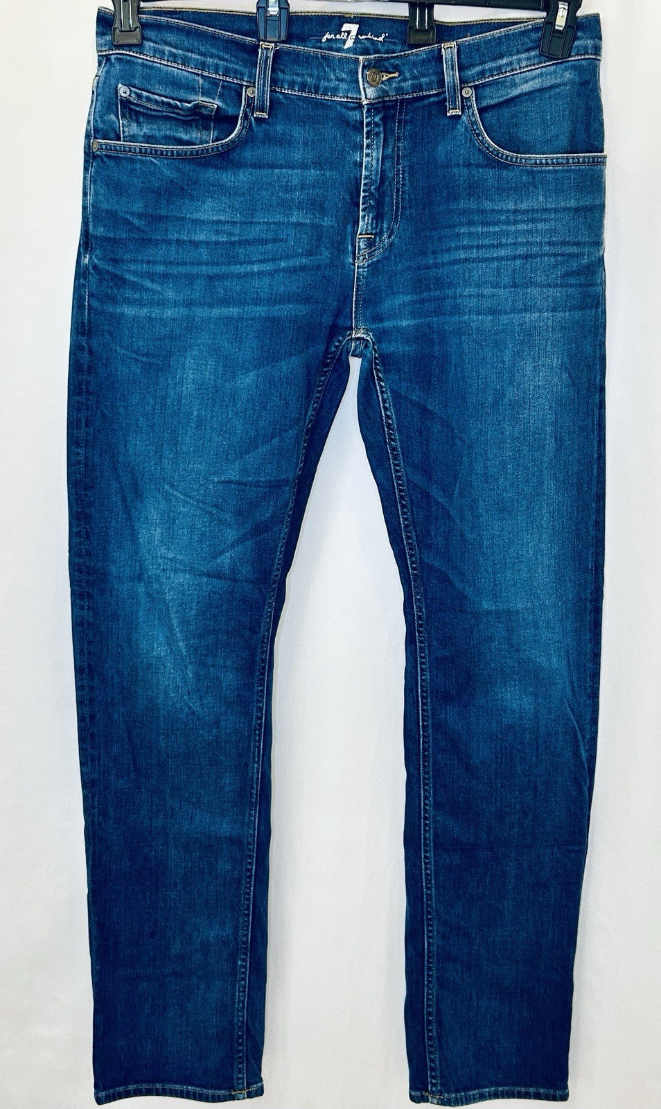 7 For All Mankind The Straight Classic Straight Leg Men’s Size 34x32 ($198 New)