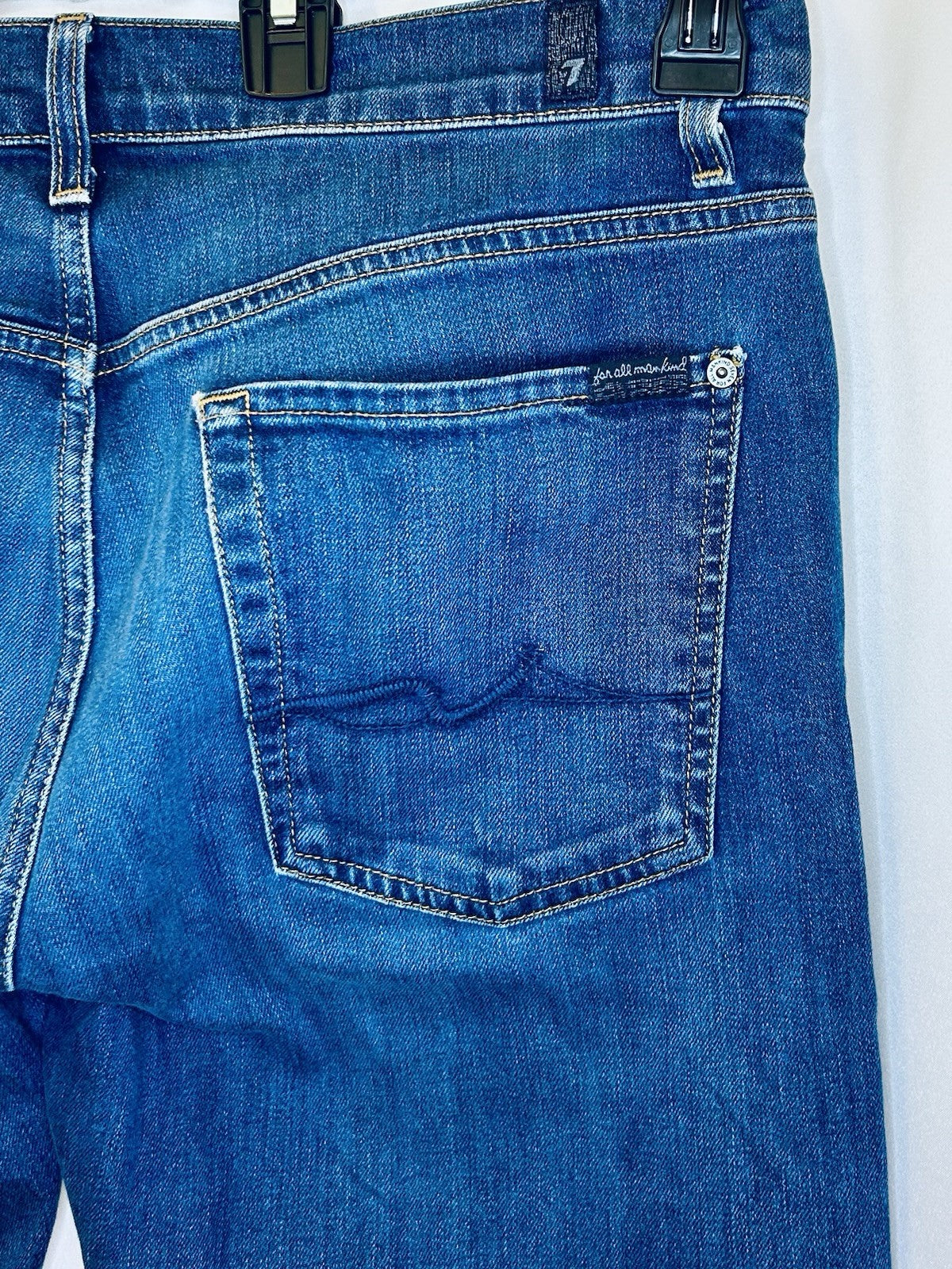 7 For All Mankind The Straight Classic Straight Leg Men’s Size 34x32 ($198 New)