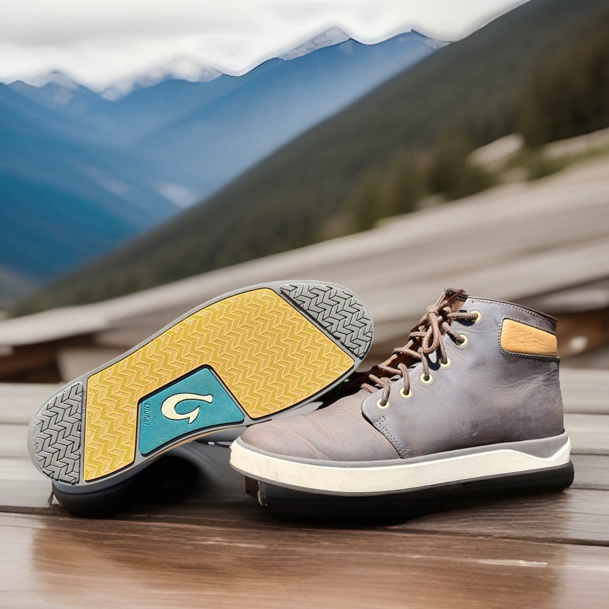 OluKai Kekaha - Men’s Waterproof Leather Chukka Boots - Size 11.5 - ($175 New)
