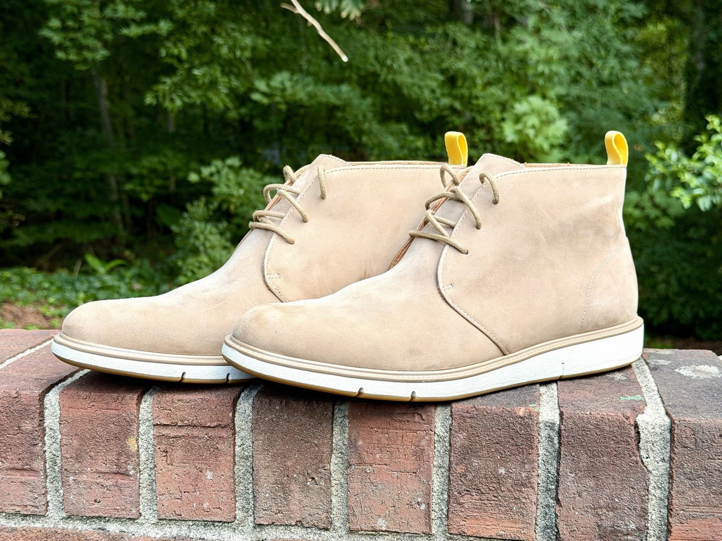 SWIMS Men Motion Chukka Waterproof Boot Size 12 Tan Beige - Worn Once - $250 New