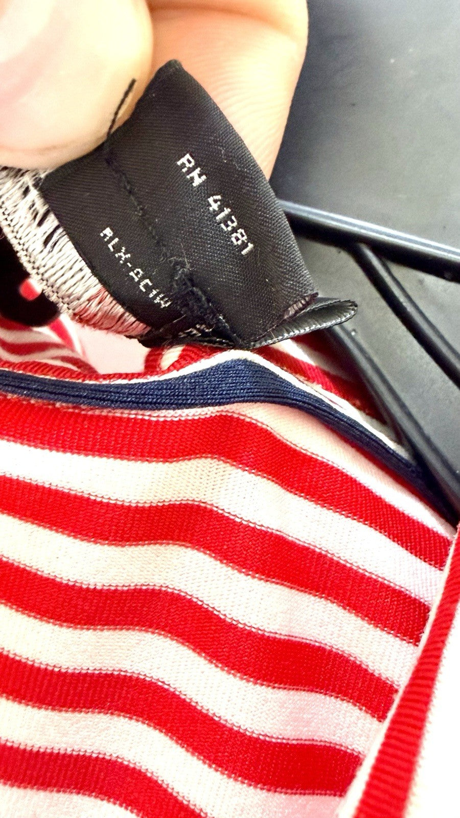 RLX Ralph Lauren Polo Shirt Mens Large Red White Blue Golf Lightweight Medium M