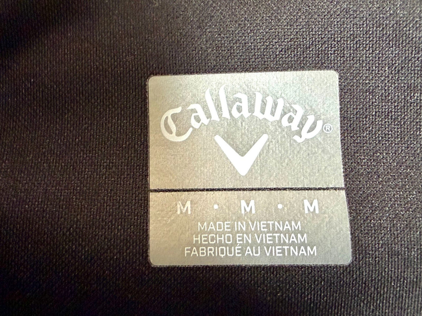 Callaway Men's Size M Quarter-Zip Performance Golf Pullover (Model SA4520)