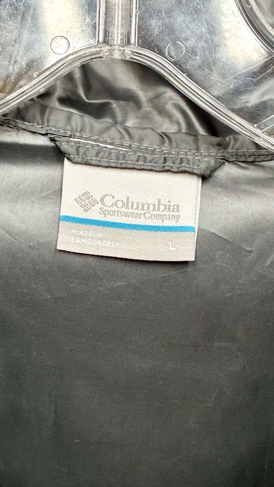 Columbia Men's Omni-Tech Rain Windbreaker Jacket Size Large