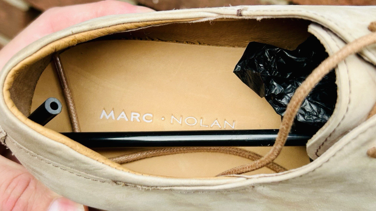 New Marc Nolan Idris Leather Whole Cut Oxford Sneakers / Men’s 11 / Retail $145
