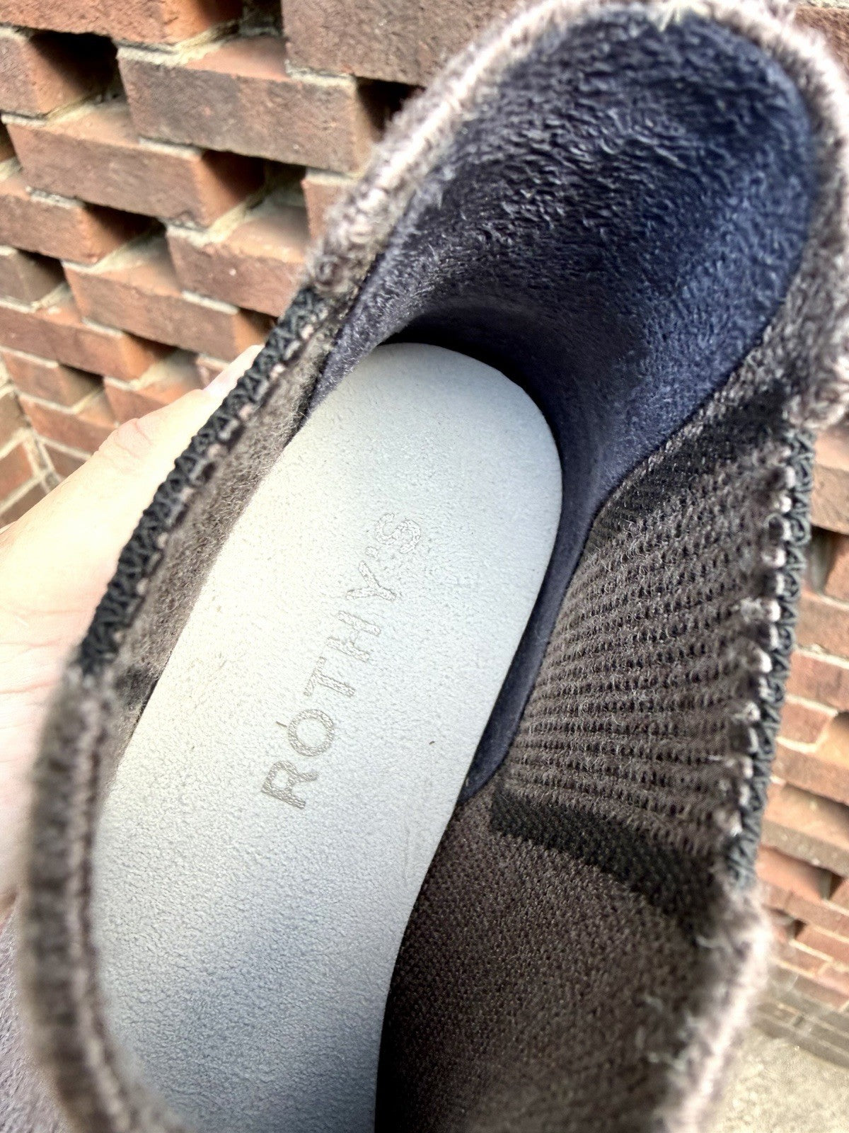 Rothy's The Merino Ankle Chelsea Boots Grey Wool Knit Mens/Womens Sz 7 NWOB $275