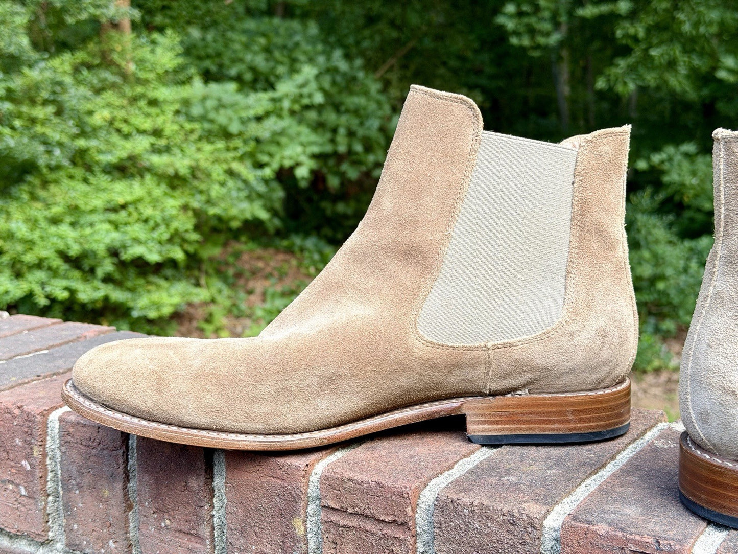 Thursday Boot Co Cavalier Chelsea Boots Sandstone Suede Men's Size 12 SSTCVLR