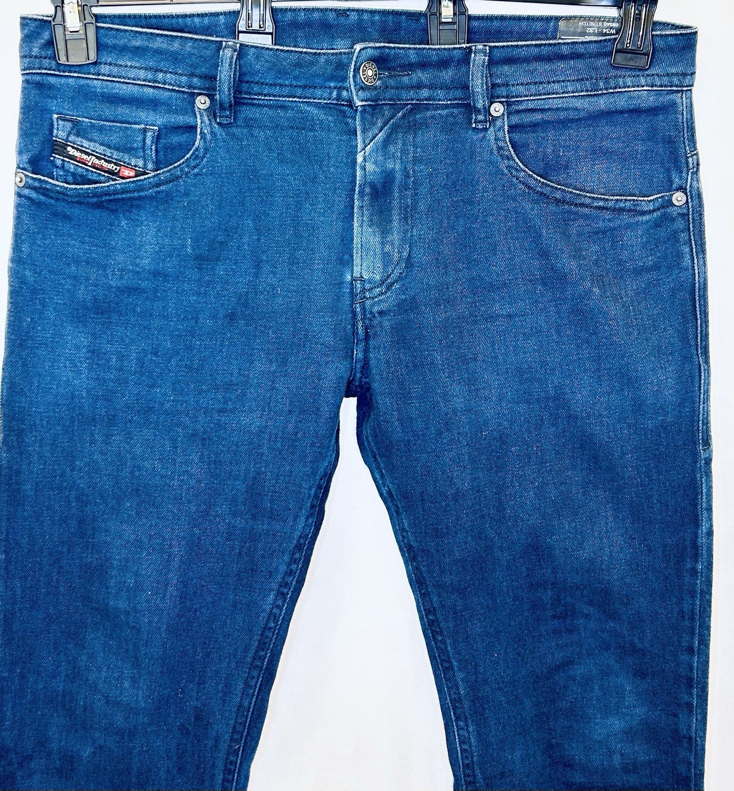 Diesel Jeans Tommer Men’s 34x30 Slim Skinny Fit Dark Wash | Slim | Tag 34x32