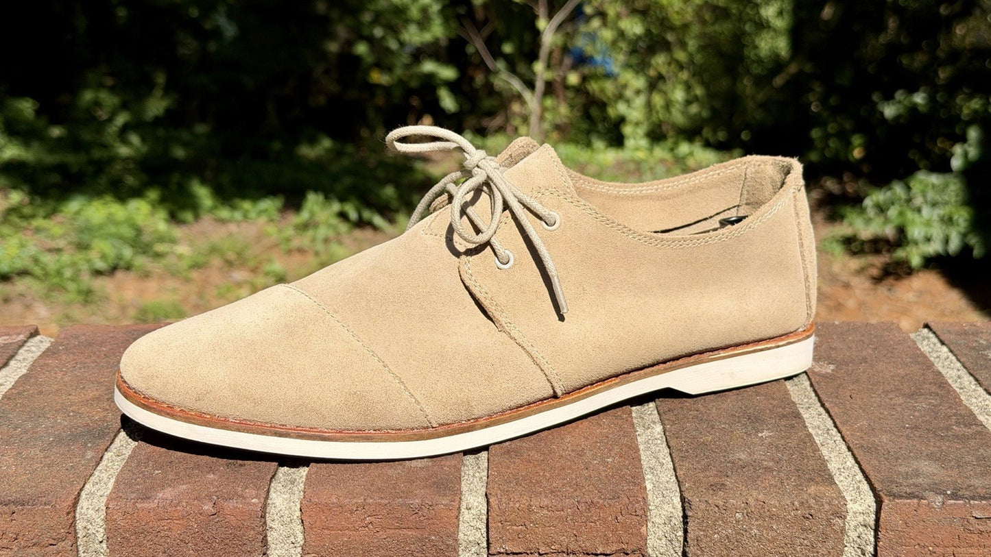 Toms’s Hensley / Size 10.5 / Birch Nubuck /Lace Up / Casual / Career / Shoes