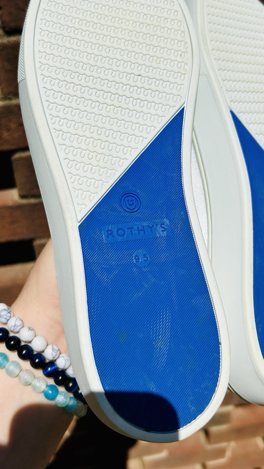 Rothy's Shoes / The Original Casual Sneaker / Slip-On / Women's Size 9.5 / White