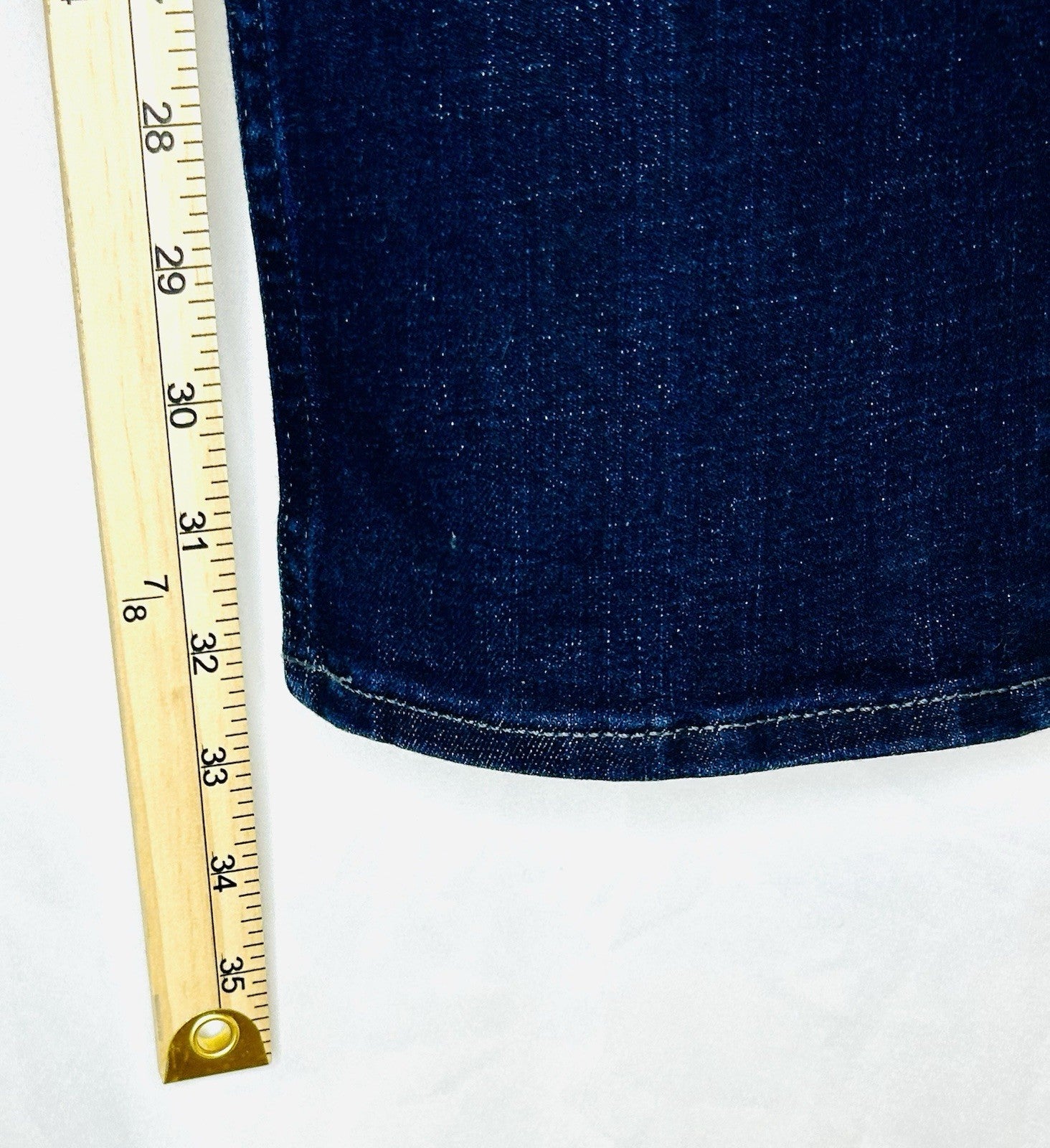 7 For All Mankind Slimmy 36’s Skinny Leg Dark Wash Men’s Size 36x32 ($198 New)