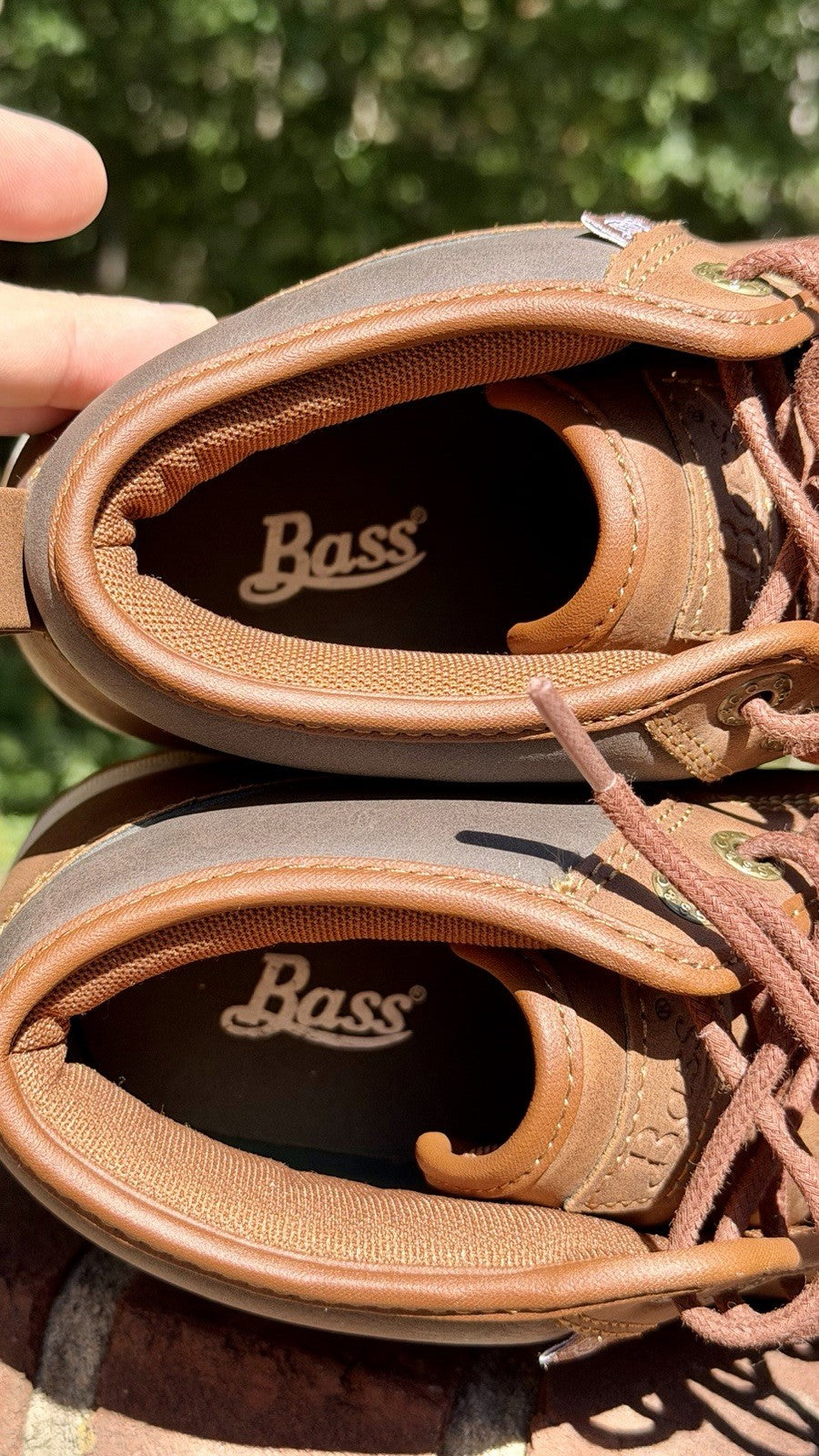 Men’s G. H. Bass & Co. Hi Top Sneakers EUC Shoes Synthetic Upper Brown 10 casual