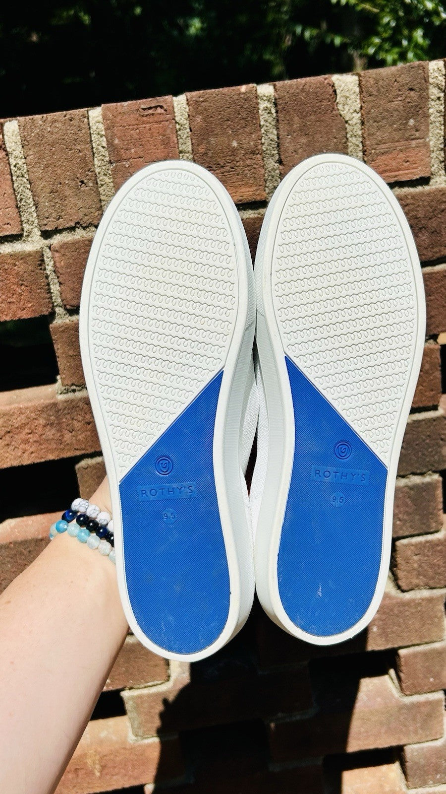 Rothy's Shoes / The Original Casual Sneaker / Slip-On / Women's Size 9.5 / White