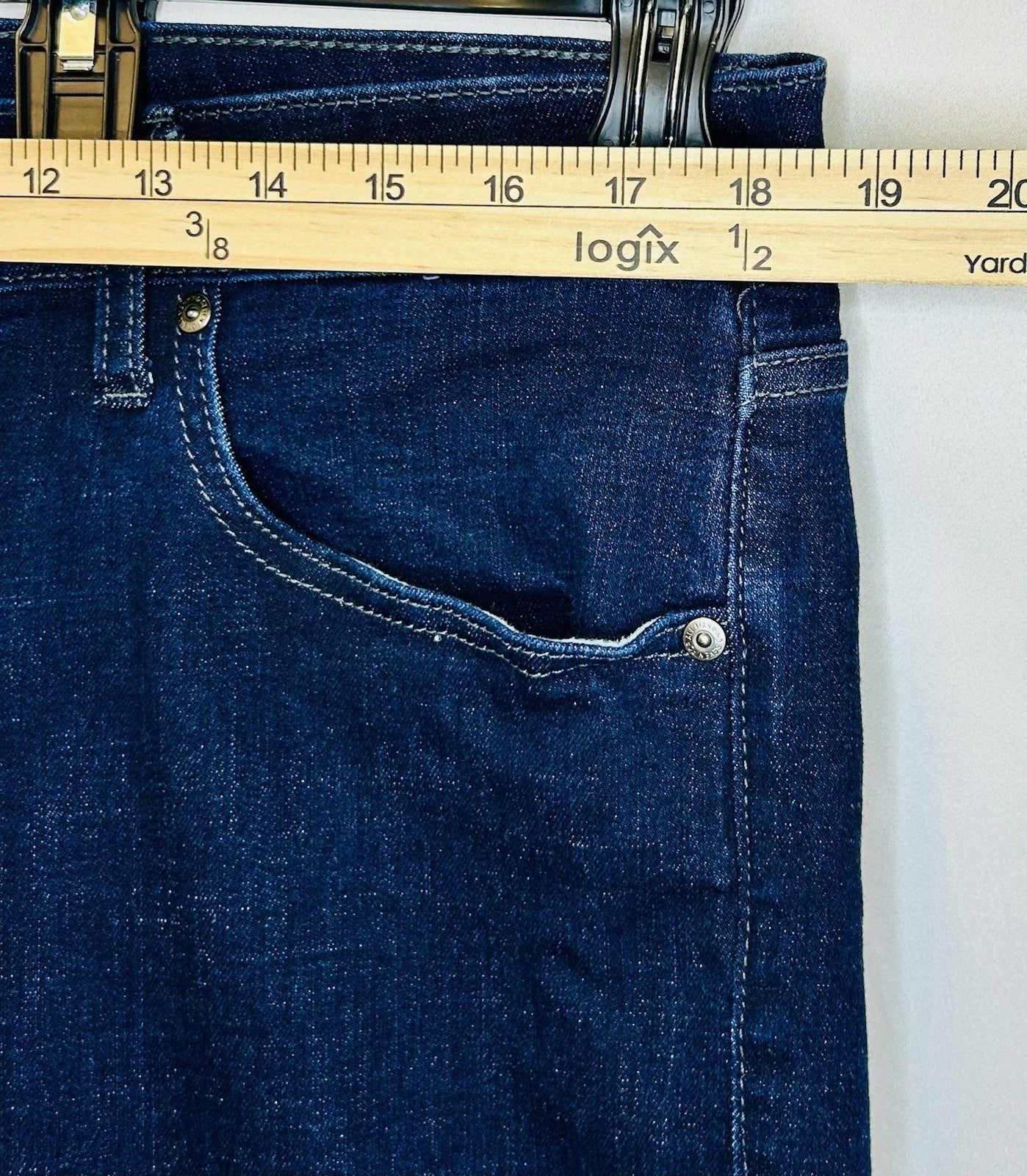 7 For All Mankind Slimmy 36’s Skinny Leg Dark Wash Men’s Size 36x32 ($198 New)