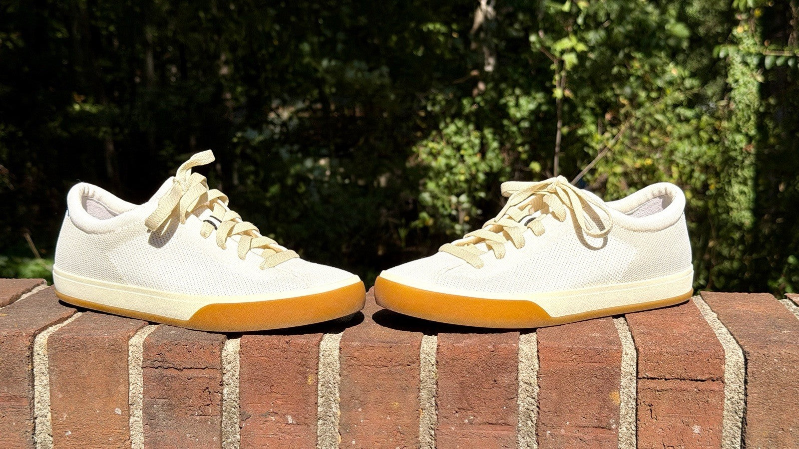 Rothy’s The Lace Up Blonde Sneakers Women's Size 8.5