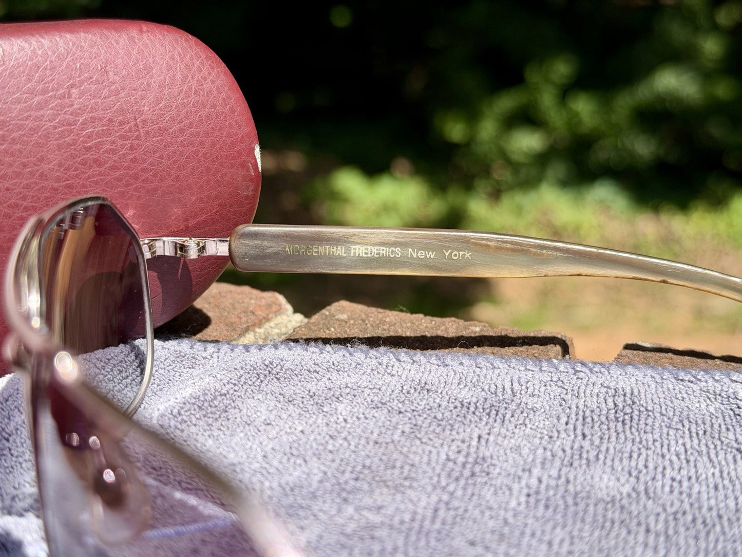 MORGENTHAL FREDERICS ICE STEALTH 60 ROS 602/H20 Sunglasses ($1695 New)