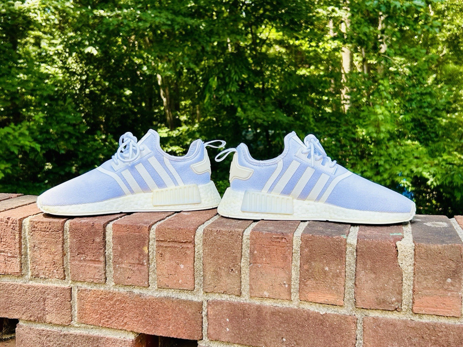 Size 8 - Adidas NMD_R1 Triple White | Replacement Insoles | No Box