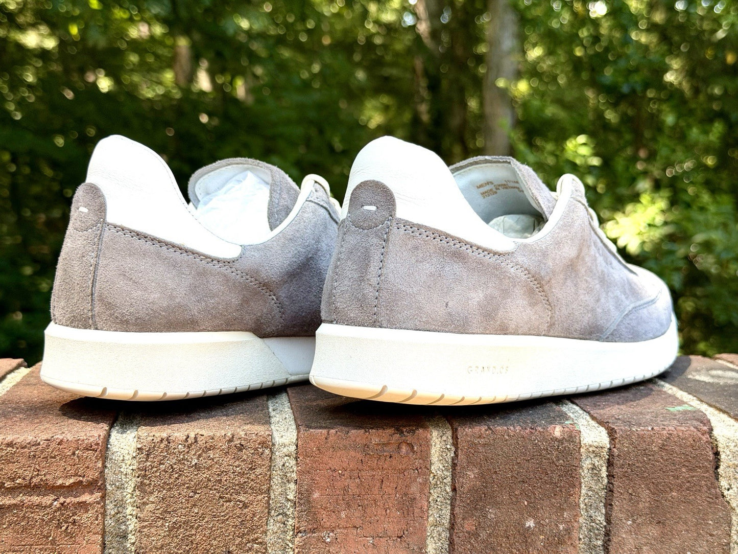 Cole Haan GrandPro Turf Suede Sneakers Ironstone Grey Men's Size 11.5 NIB C30561
