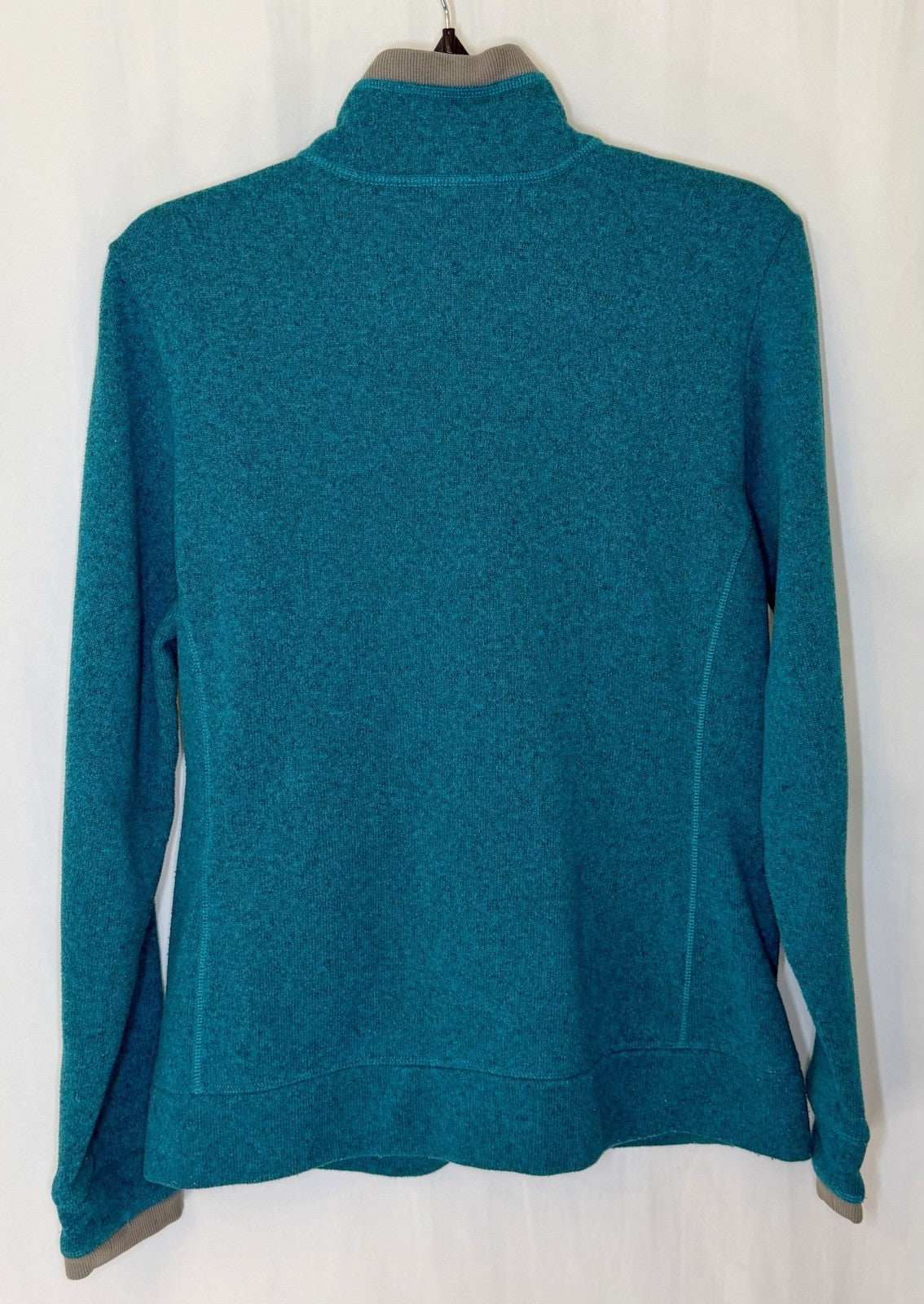 The North Face Women's Full Zip Fleece Jacket - Green - Size Large