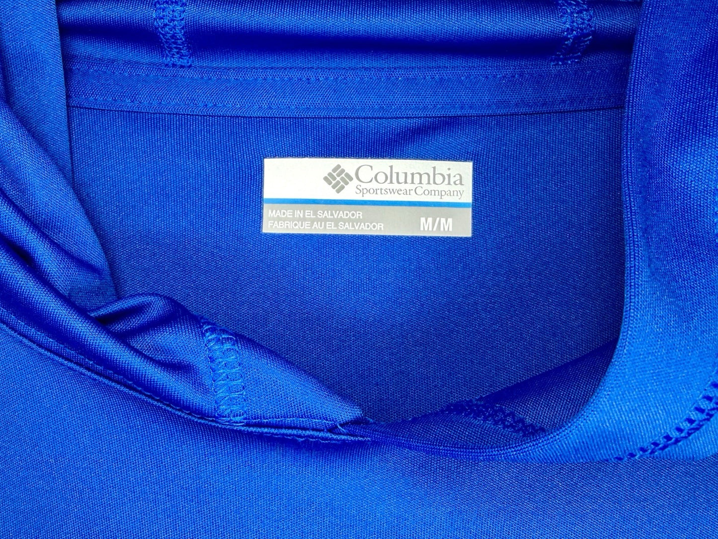 Columbia Royal Chicago Cubs Terminal Tackle L/S Hoodie T-Shirt Men’s Medium
