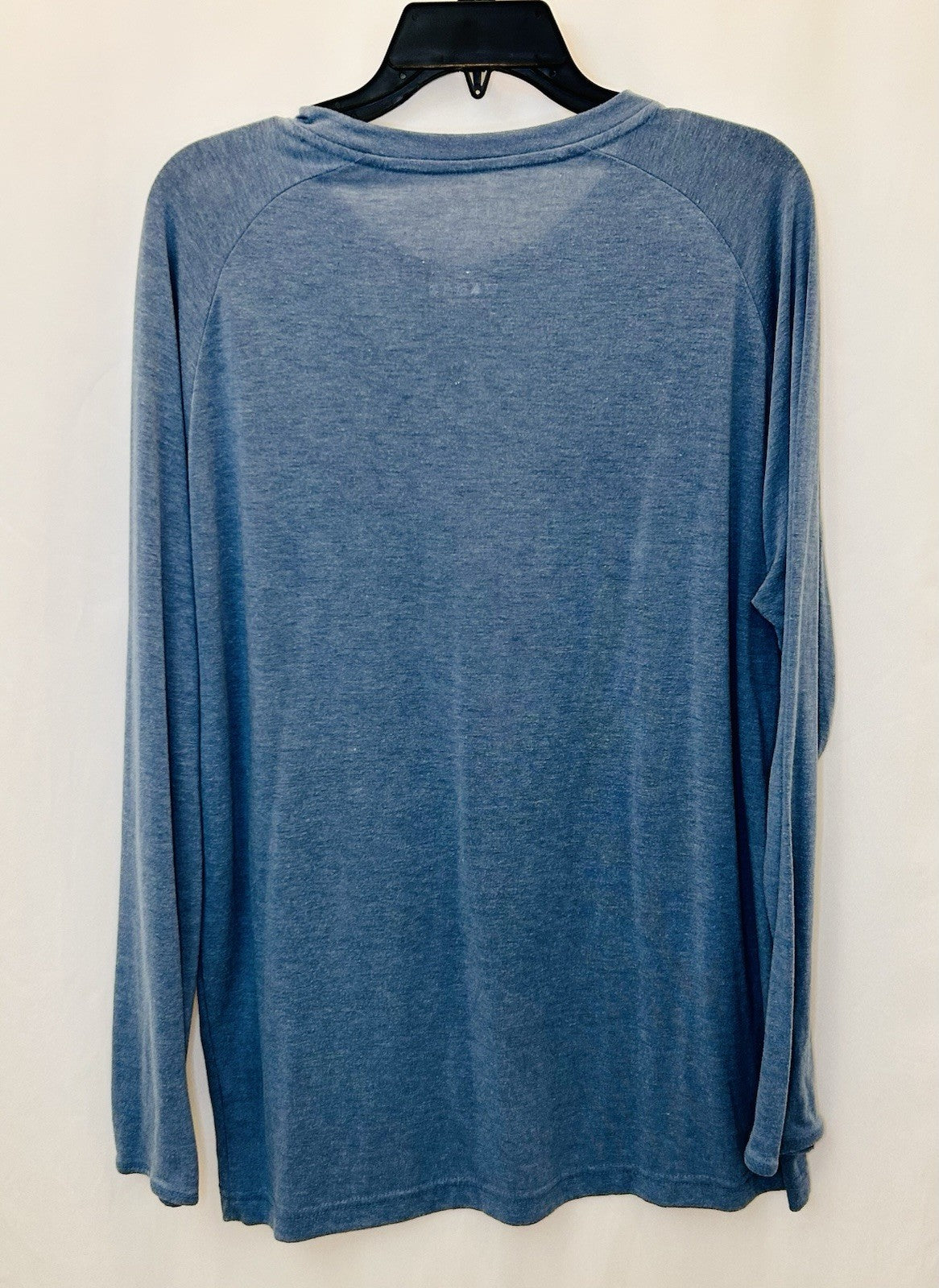 HUK Waypoint Long Sleeve Shirt Performance Fishing Tee for Men Size Large / Blue