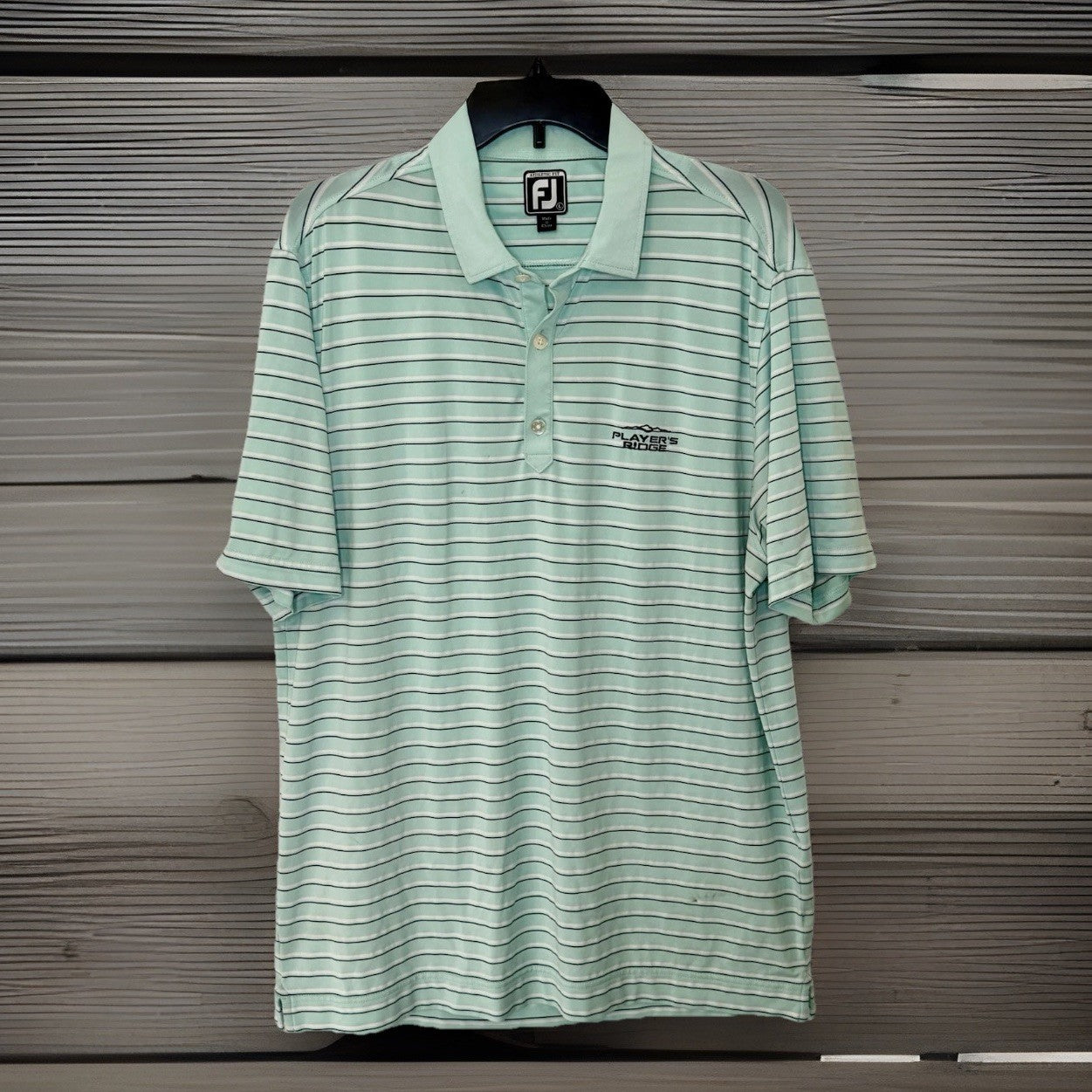 Footjoy Performance Golf  Polo Shirt Men’s Large  Embroidered