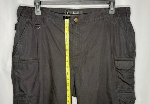 5.11 Tactical Cargo Pants Mens 42x30 Black Ripstop Workwear Utility