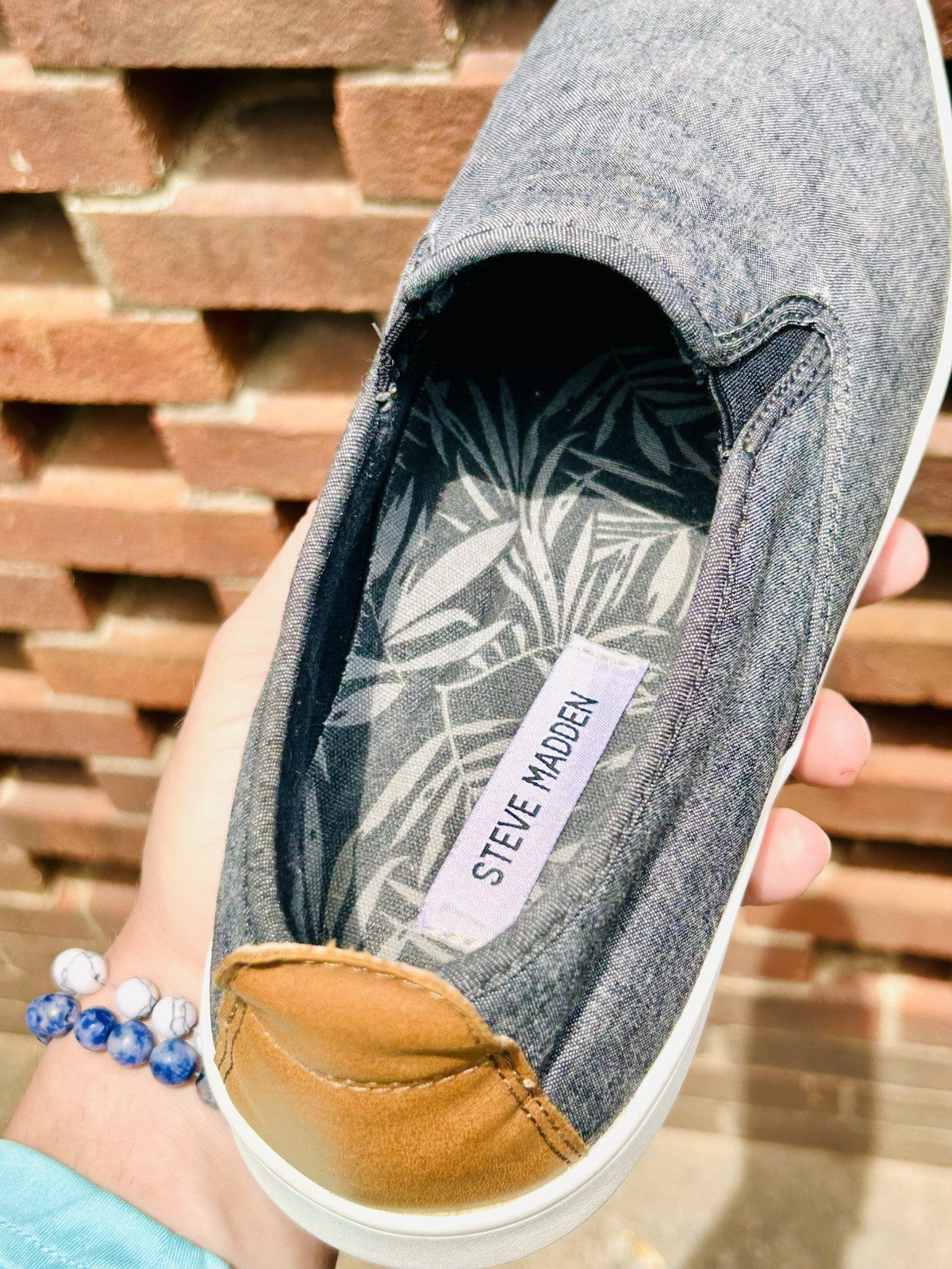 Steve Madden FELIX Casual Loafer Shoe Dark Grey MENS Size 12