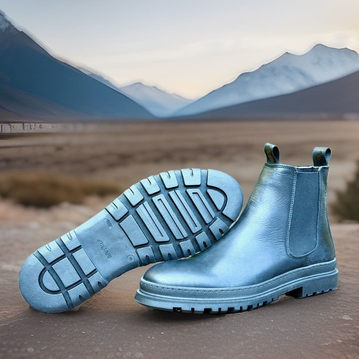 Pajar Cyprus Black Leather Waterproof Chelsea Boot Size 13 / 46 EU ($210 New)