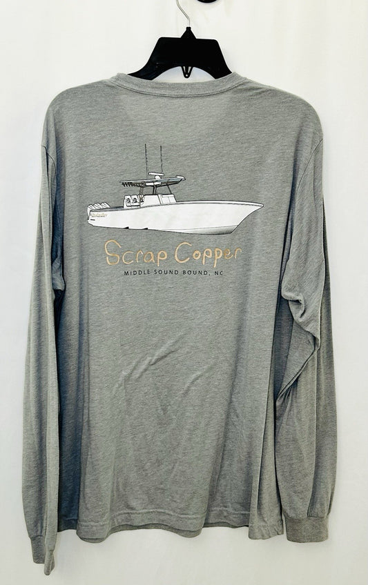 Team Turn Key “Scrap Cooper” Performance Fishing UV Shirt Long Sleeve XL Shirt