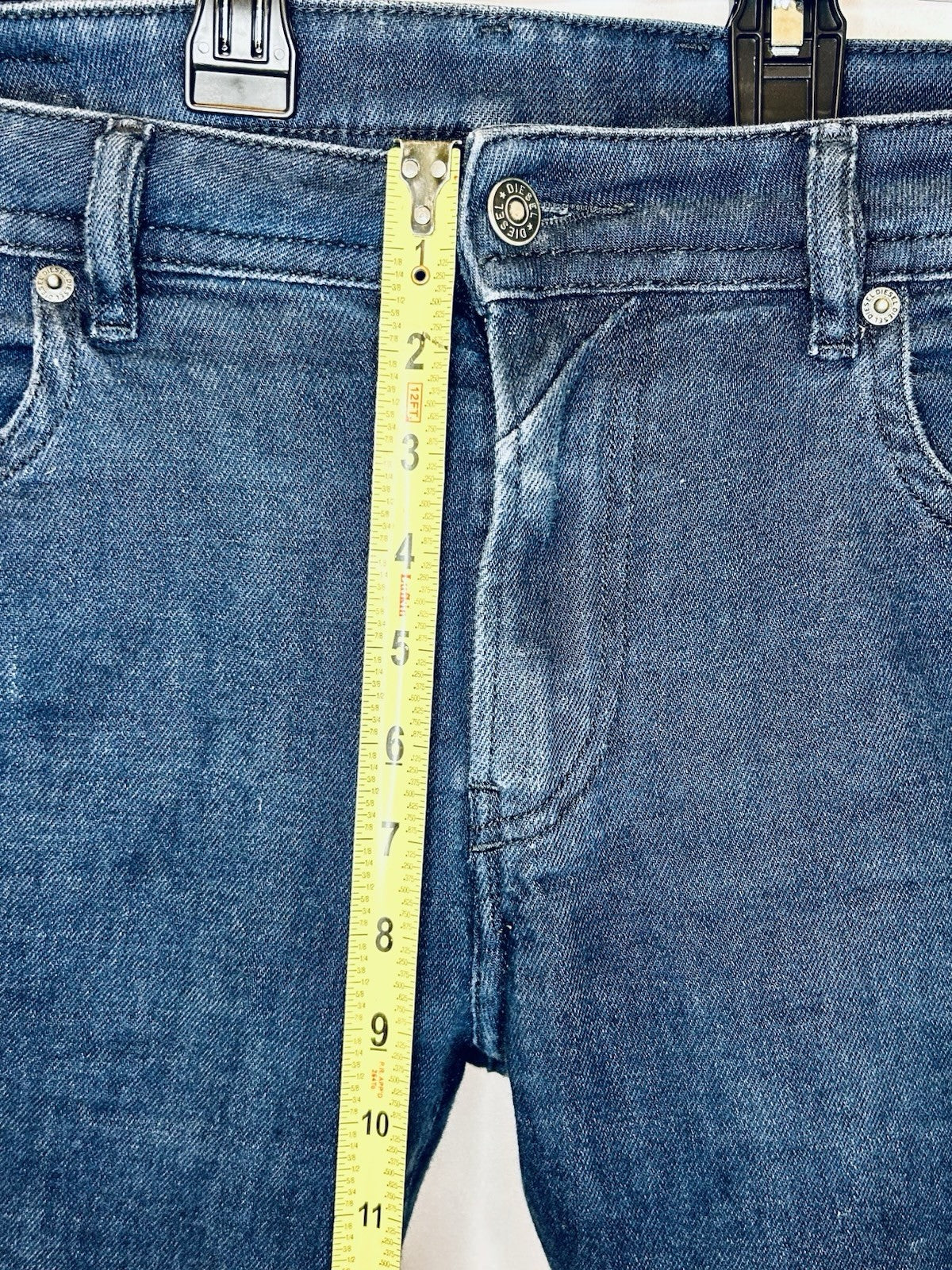 Diesel Jeans Tommer Men’s 34x30 Slim Skinny Fit Dark Wash | Slim | Tag 34x32
