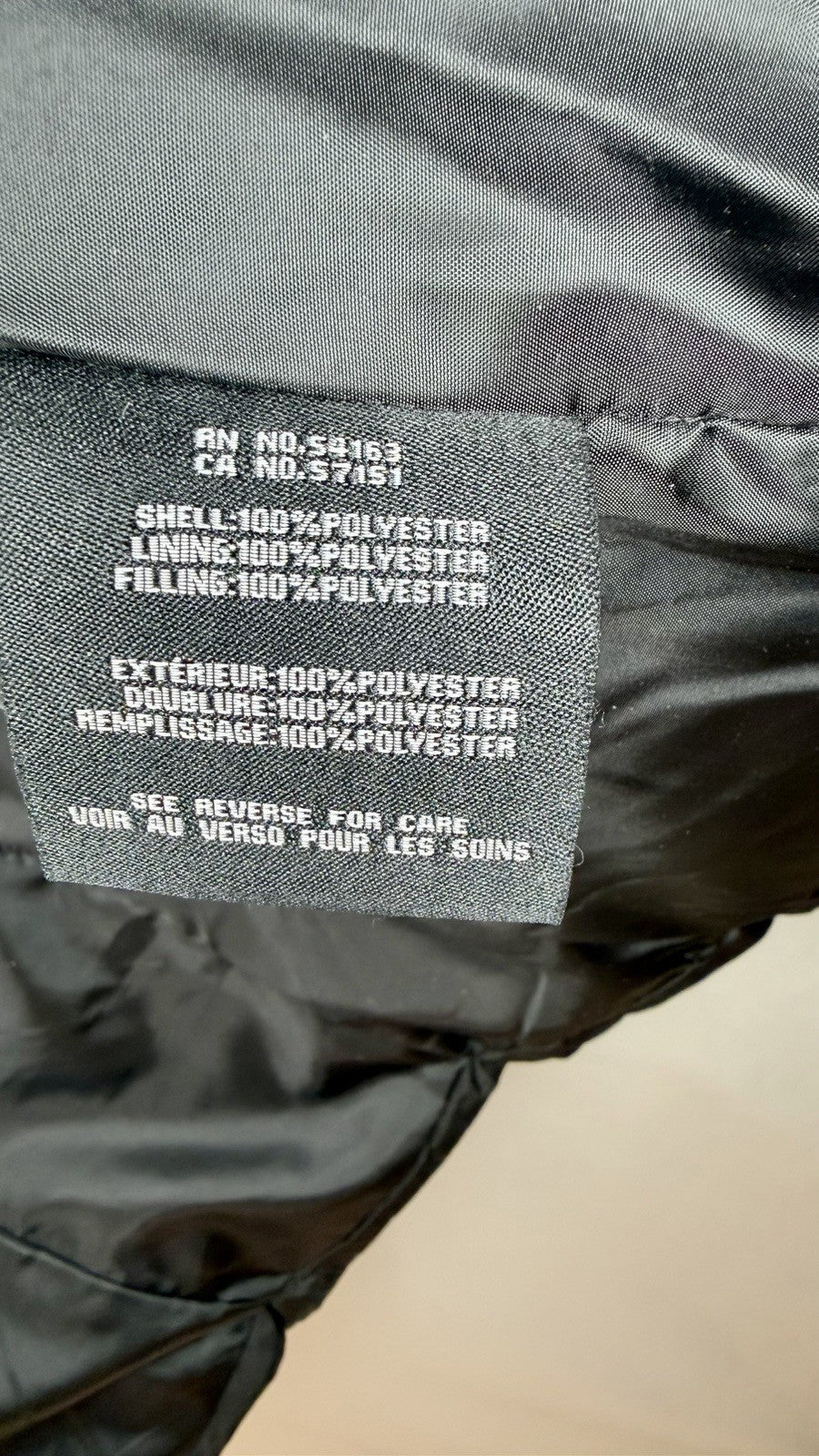 Cole Haan Signature Chevron Quilted Vest / Women’s Medium / Black / Puffer Vest