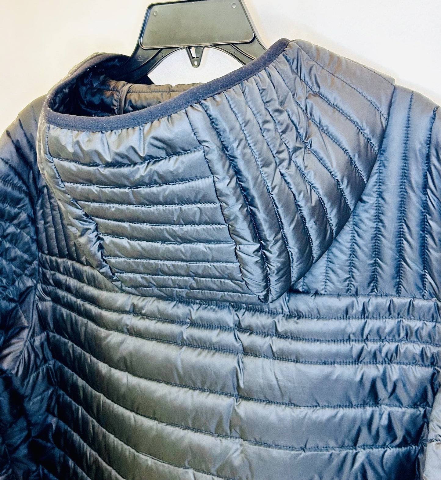 PAJAR MEN'S OSPREY QUILTED & PUFFER LIGHTWEIGHT BLACK HOODED JACKET SIZE LARGE