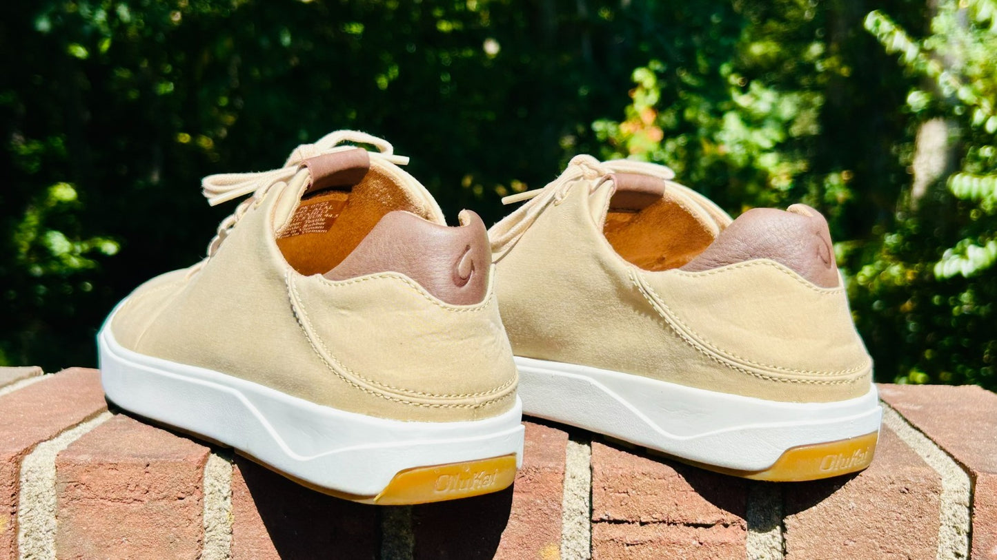 Olukai Lae'ahi Li Mens Sneakers 10445 Khaki - Men's Size 11.5
