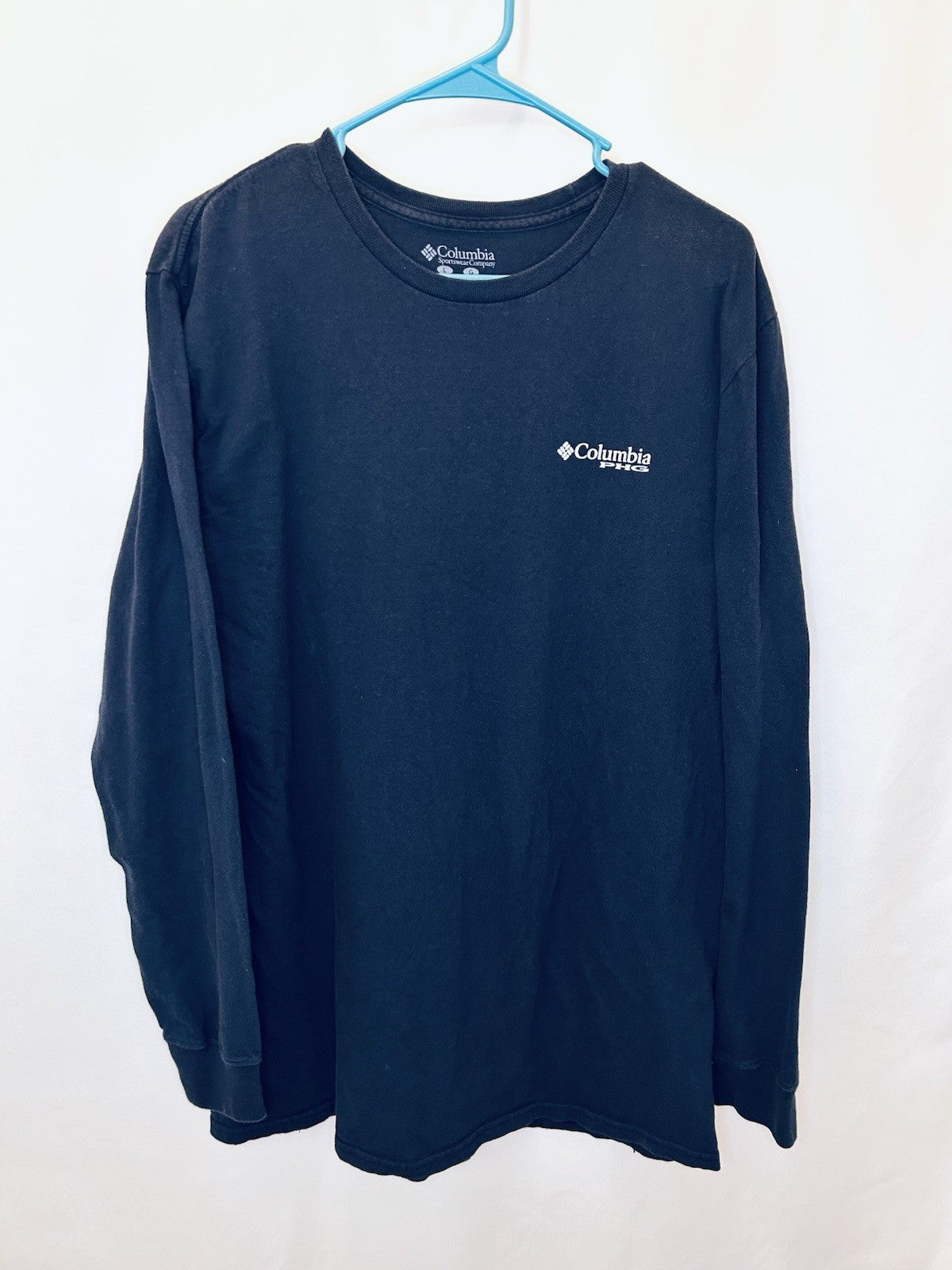 Columbia Men’s PFG Sportswear Long Sleeve T-Shirt Large | White Tail Ale