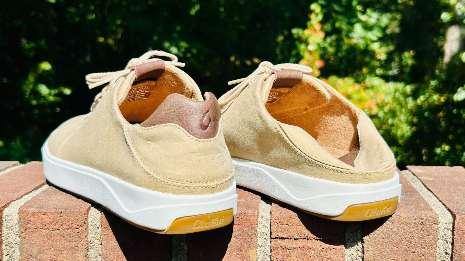 Olukai Lae'ahi Li Mens Sneakers 10445 Khaki - Men's Size 11.5