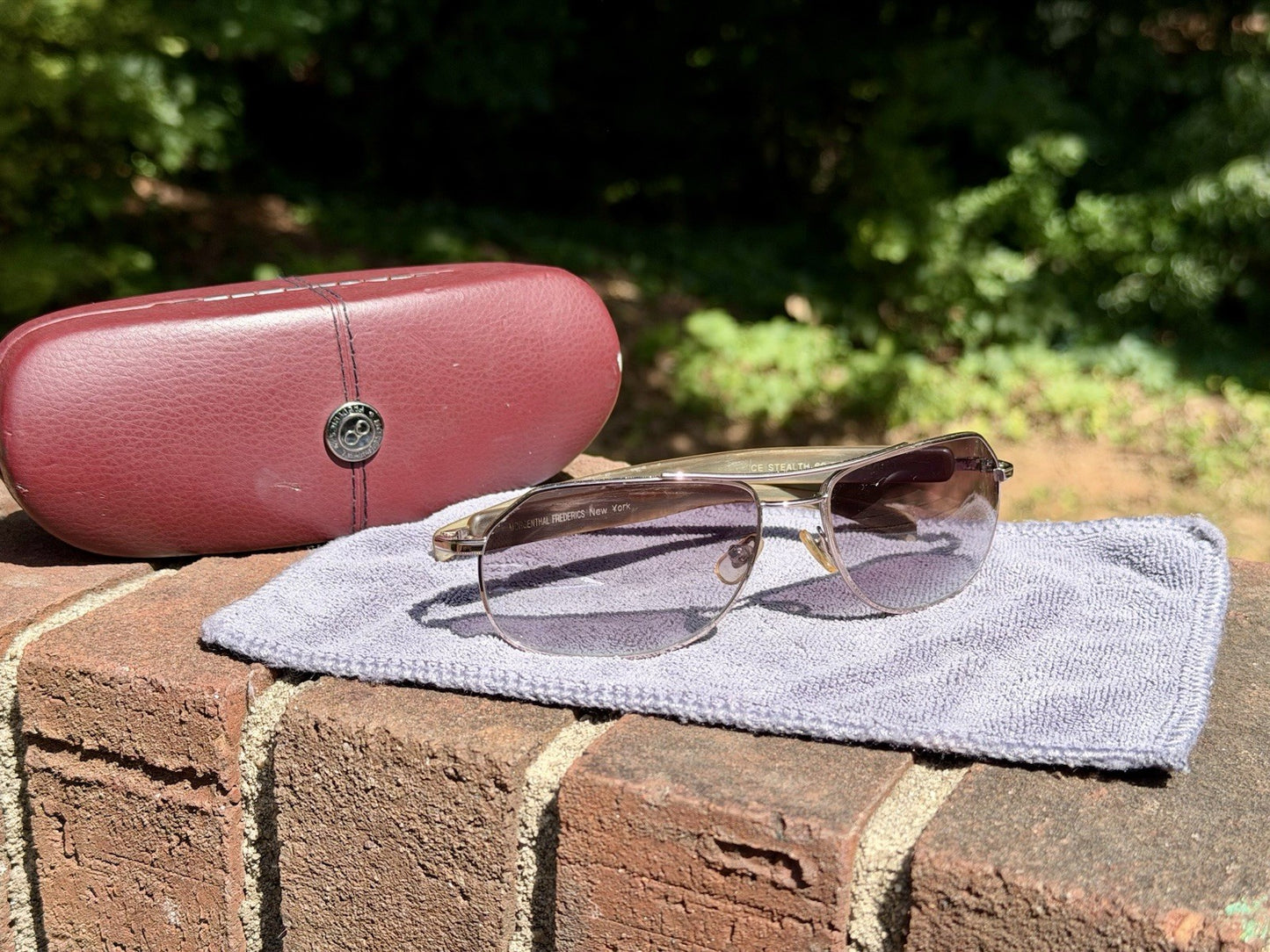 MORGENTHAL FREDERICS ICE STEALTH 60 ROS 602/H20 Sunglasses ($1695 New)