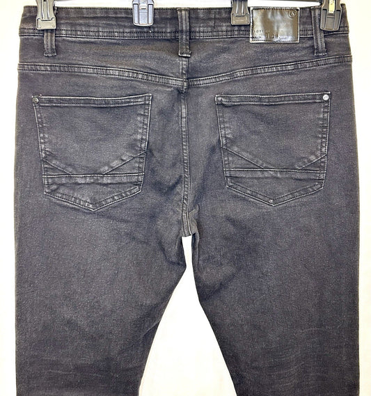Artful Rebel Jeans Men's 34x32 Black Denim Slim Straight Leg
