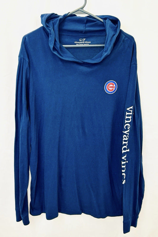 Vineyard Vines & Chicago Cubs Men’s Large Blue Hoodie
