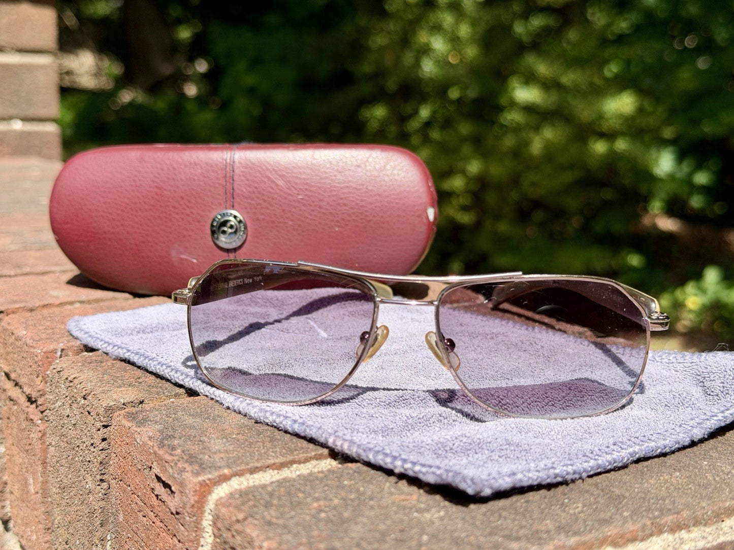 MORGENTHAL FREDERICS ICE STEALTH 60 ROS 602/H20 Sunglasses ($1695 New)