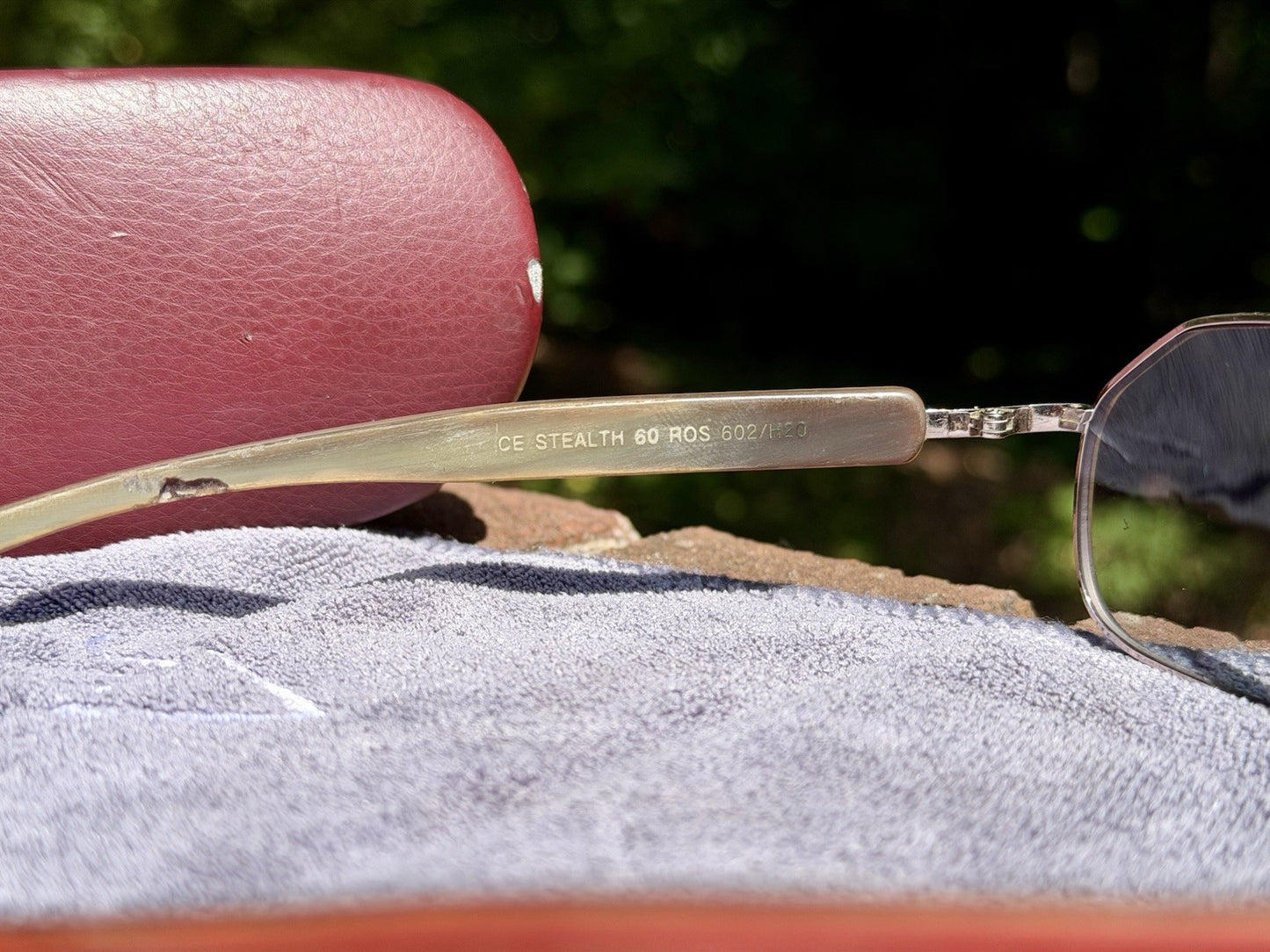 MORGENTHAL FREDERICS ICE STEALTH 60 ROS 602/H20 Sunglasses ($1695 New)