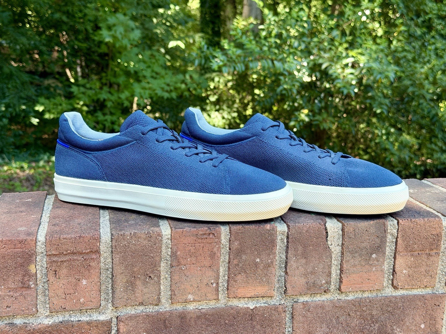 Rothy’s The RS02 Men’s 11.5 / Women’s 13 Navy Blue Knit Sneakers NWOB