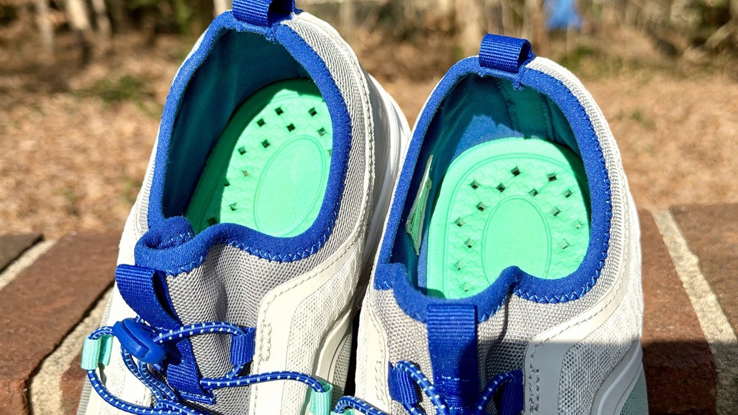 Magellan Outdoors Pro Fish Men's Angler 2.0 Boat Shoes Mens Size 11 White & Blue