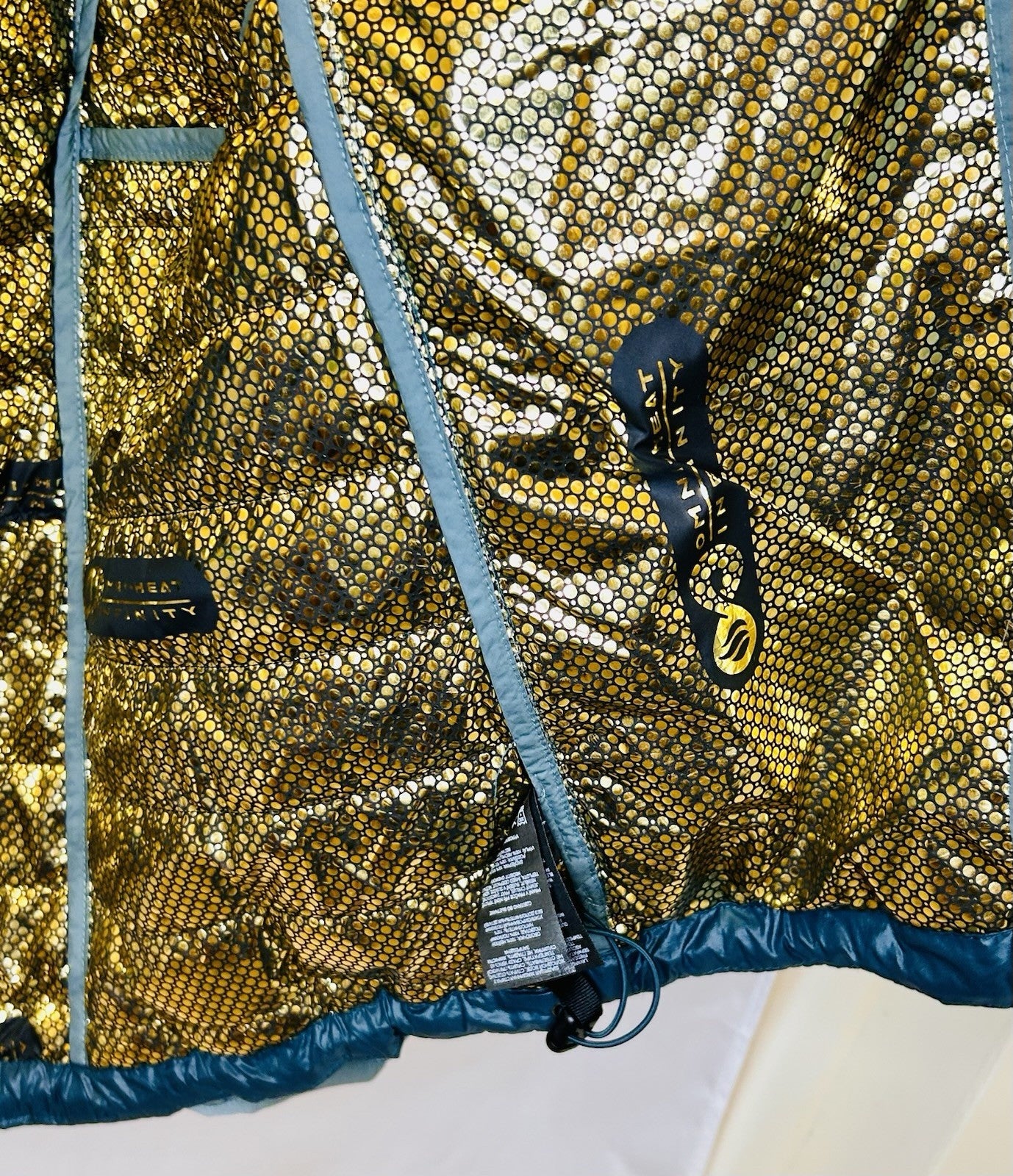 Columbia Titanium Series Men's Platinum Peak Hooded Insulated Puffer Jacket SZ L