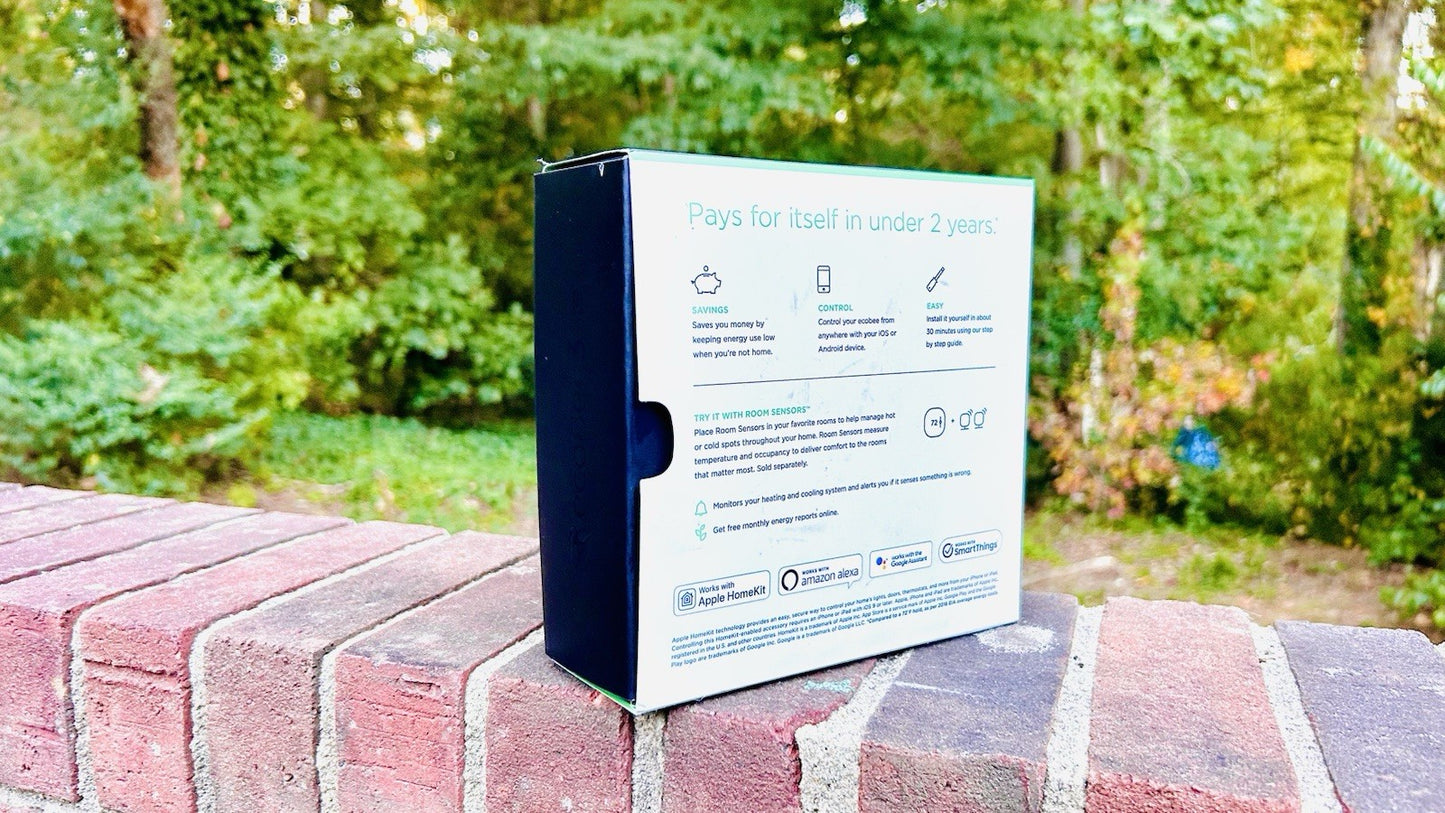 New In Box ecobee3 lite Smart Thermostat - Black (EB-STATE3LT-02)