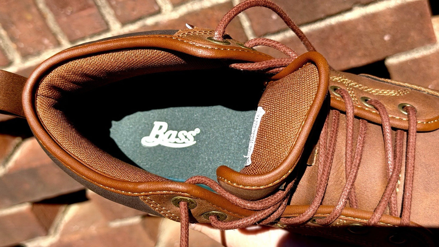 Men’s G. H. Bass & Co. Hi Top Sneakers EUC Shoes Synthetic Upper Brown 10 casual