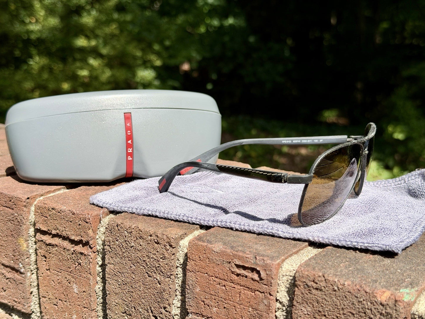 PRADA LINEA ROSSA 510S 7AX5W1 POLARIZED CARBON FIBER W/COA