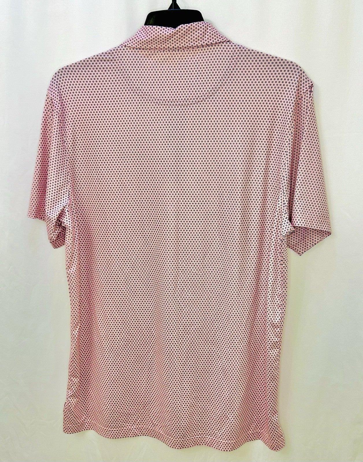 Laurel Ridge Pink/Blue Performance Golf Polo Men’s Size Medium/ Breathable