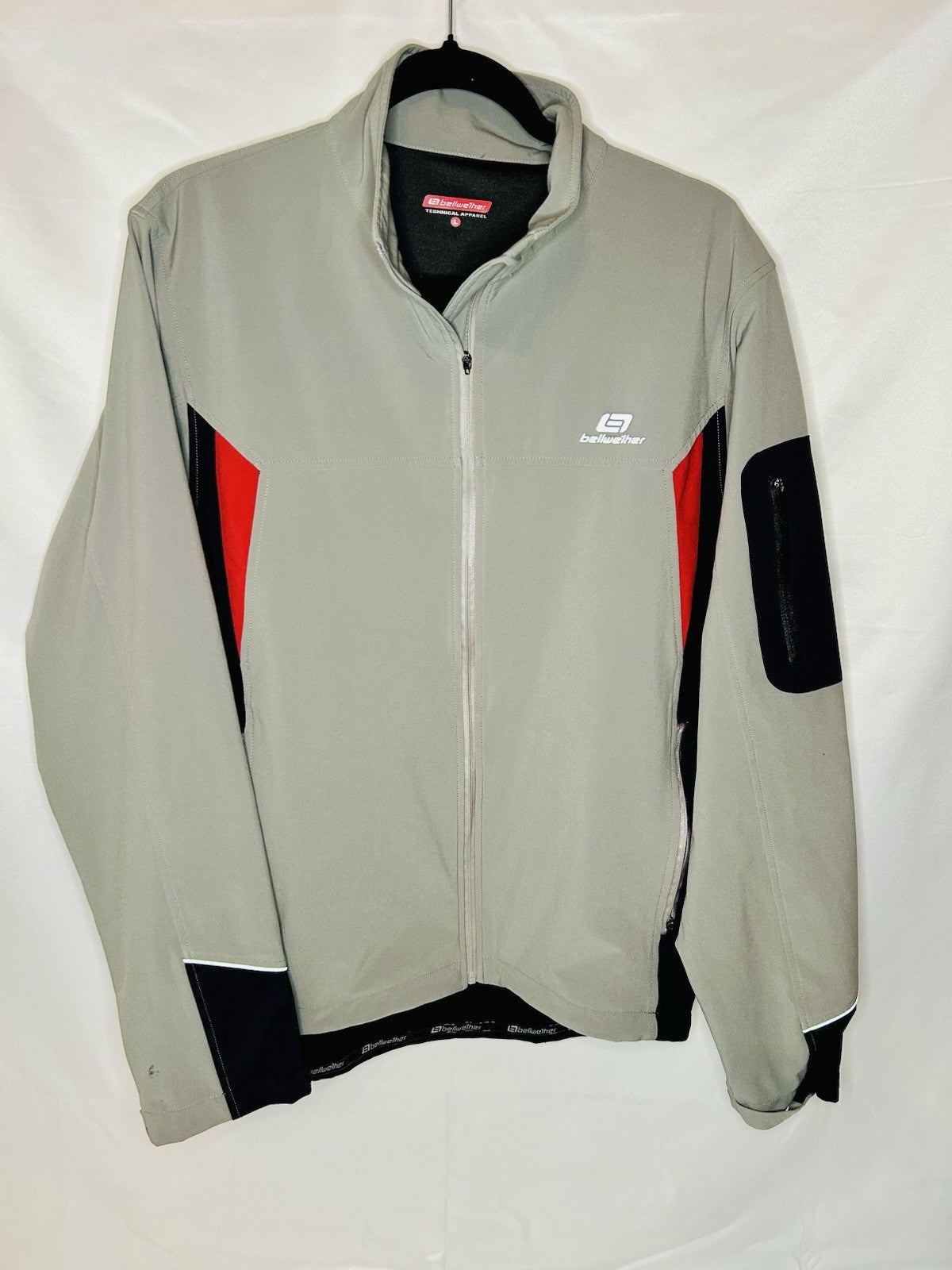 Bellwether Technical Apparel Mens Lightweight Jacket Size Large